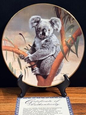 1990 W.L. George “The Koala” by Charles Frace Collector Plate